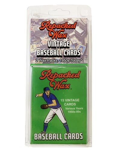 Repacked Wax Baseball Card Wax Pack 2-Pack Hanger