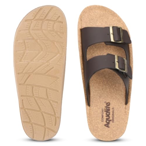 Image of Aqualite PG-113 Men's Ethic Slipper with Comfortable Cushion Insole|Ethic Slipper for Men's