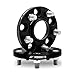 Mishimoto Wheel Spacers, 5X114.3, 2.00 Inch Thick, Compatible with Ford Mustang/Explorer, Black