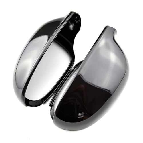 Coques de rétroviseur noir brillant pour VW Golf 5 GTI R32 et Passat B6