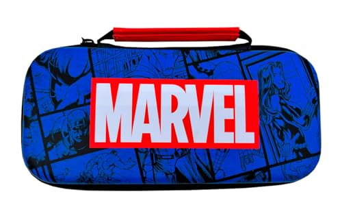 WONDEE Funda Nintendo Switch, Switch OLED y Lite de Marvel Avengers Estilo Cómic con Protección...