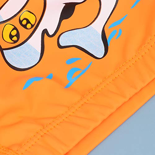 BESPORTBLE – Touca laranja para natação infantil para piscina e esportes aquáticos para meninos e me