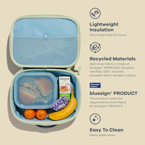 Hydro Flask Lunch Box for Kids - Unisex for Girls or Boys - Insulated Lunch Bag for School in Seaspray Blue - image 8
