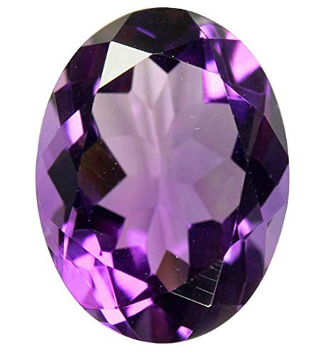 Image of Lmdprajapatis Certified Unheated Untreated 11.25 Ratti 10.75 Carat A+ Quality Natural Amethyst Loose Gemstone for Women and Men
