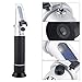 Salinity Refractometer, Handheld 0 to Salinity Refractometer Salinometer Portable Sea Water Salt Concentration Tester Meterwith Automatic Temperature Compensation