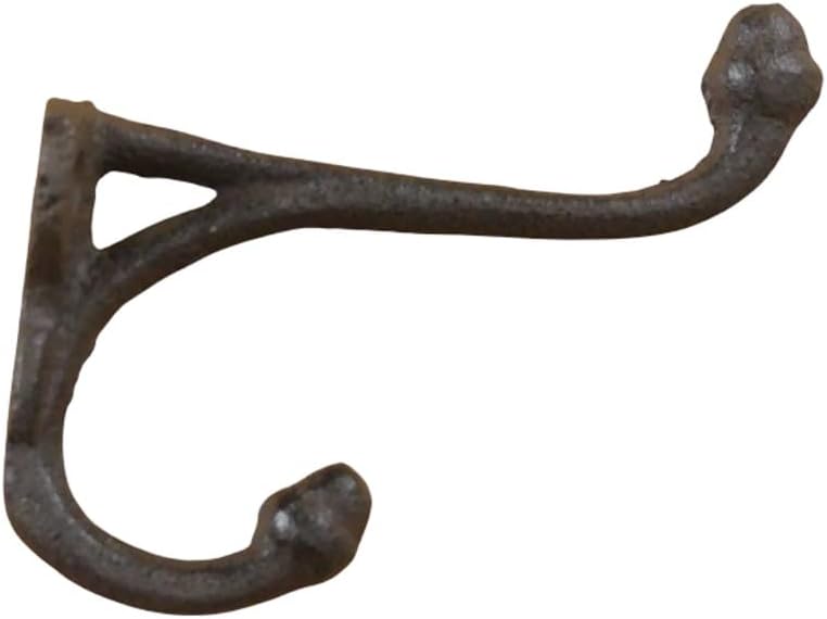 Midwest Craft House 24 Rustic Coat Hooks 3 1/4" HAT Entry Way Hall Tree Keys Storage Organization CAST Iron