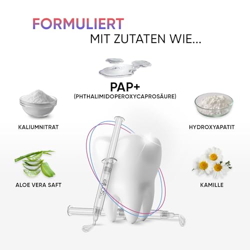 mysmile Zahnaufhellungsset mit LED Licht für effektive Zahnaufhellung