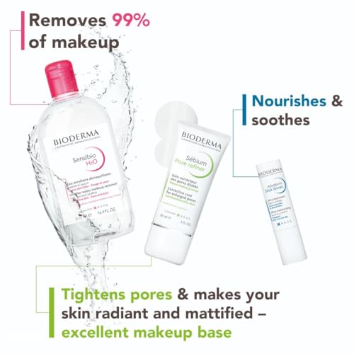 Image of Bioderma - Sensibio - H2O Micellar Water - Makeup Remover Cleanser - Face Cleanser for Sensitive Skin