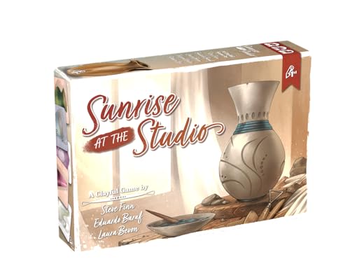 Sunrise at The Studio - Pottery Set Collection & Drafting Game miniatura 1