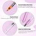 Ombre Nail Brush, Nail Painting Art Brushes with Rhinestone Handle Nail Design Brush for Nails Extension Manicure Cleaning Gradient Gel Polish