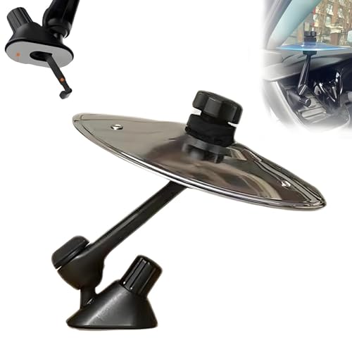 Car Crash Cymbal, Fun Music Gadget for Drivers & Drummers, Car Drum Cymbal Air Vent, Make Your Driving More Fun, Easy Installation and Rugged, Suitable for All Types of Vehicles (Silver-3pcs)