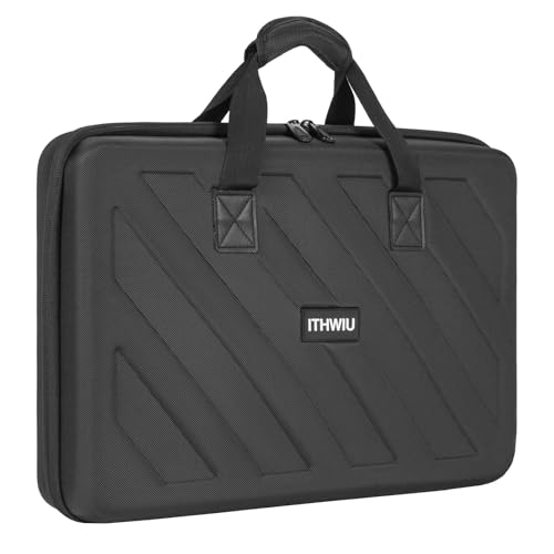Étui de transport DJ anti-choc compatible Pioneer DDJ-400 avec coque EVA protectrice