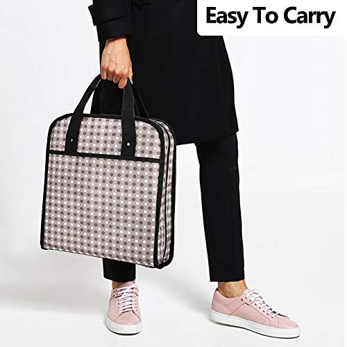 Yarwo Carrying Case For Diamond Painting A4 Light Pad, Diamond Painting Storage Bag For Led Light Box And Diamond Art Tools, Dots (Bag Only) #TOP5