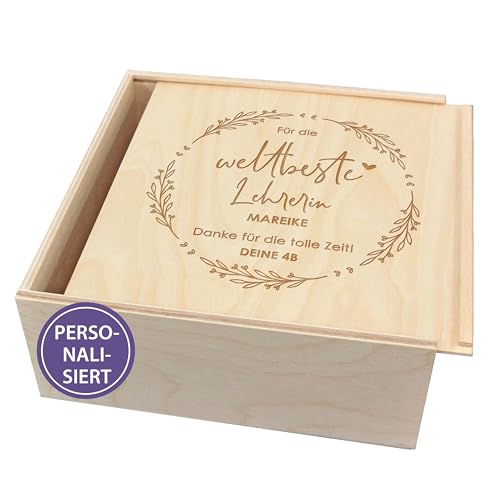 Dankbarkeitsglas-Set Aus Holz – Mit 200 Karten, Stift & Holzbox, Geschenk Für Familie & Freunde