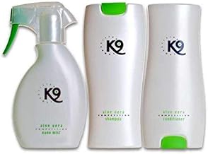 K9 Competition SPARSET - 1x 300ml Aloe Vera Hundeshampoo + 1x 300ml Aloe Vera Conditioner + 1x 250ml Aloe Vera Nano Mist
