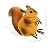 PRETYZOOM Car Antenna Topper Cute Squirrel Roof Decoration Doll Durable Resin Vehicle Exterior Ornament Easy Installation 3.34X2.75X1.37 Inch Car Roof Decoration
