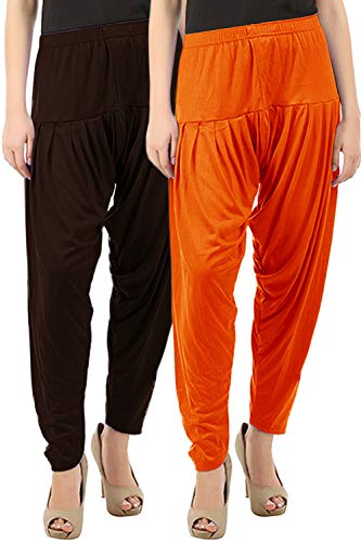 Image of Buy That Trendz Patiala Salwar for Women Viscose Patiala Pant Combo