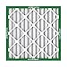 Filterbuy 22x22x2 Air Filter MERV 8 Dust Defense (2-Pack), Pleated HVAC AC Furnace Air Filters Replacement (Actual Size: 21.50 x 21.50 x 1.75 Inches)