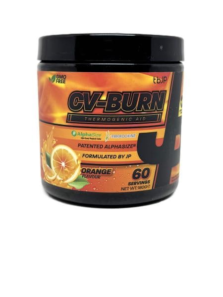 JP CV-Burn Orange 180 g : Moins de Fatigue, Plus de Calories Brûlées