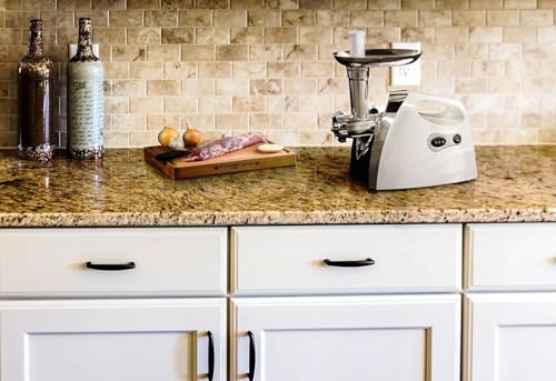 1200W Electric Meat Grinder – Powerful Automatic Food Processor with 3 Grinding Blades for Sausage, Burger & Meatball Prep