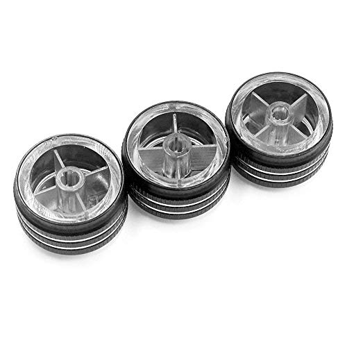 Ecloud Shop Pack Of 3 Control Knobs Dials Heater A/C, Replacement Knob For Tacoma & Vios(2002-2006) Vela Vitz Yari -Replacement Air Conditioning Heat Control Switch Knob Button (Ungraded, Black) #TOP6