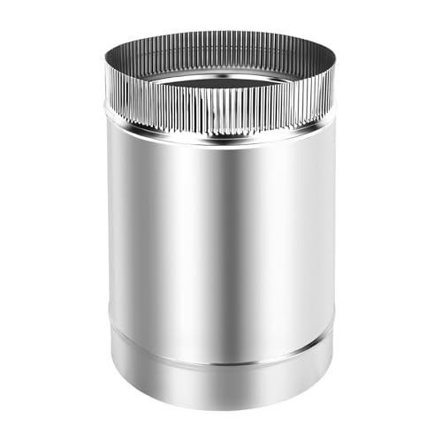 ZOWZEA 8 Inch Rigid Round Dryer Duct