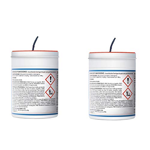 VEBI Fumigante insetticida antitarlo Duracid | Antitarlo per Legno 2X 11g | Insetticida per disinfestazione Insetti Volanti e striscianti | Permetrina antitarlo