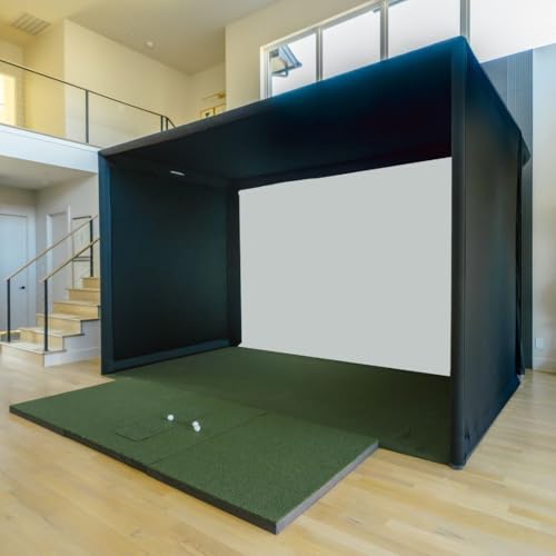 Sigpro Commercial Quality Golf Simulator Enclosure 9' X 14' X 5' - By The Indoor Golf Shop
