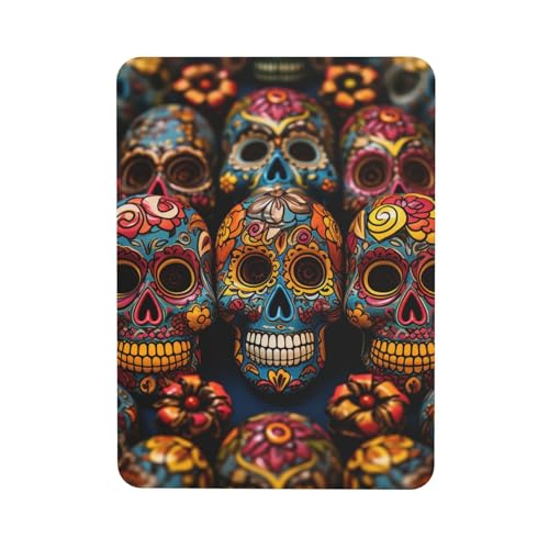 Imán magnético para nevera, adhesivo fuerte y resistente, decorativo, colorido, calaveras de azúcar, imanes de cocina, para oficina, hogar, pizarra blanca