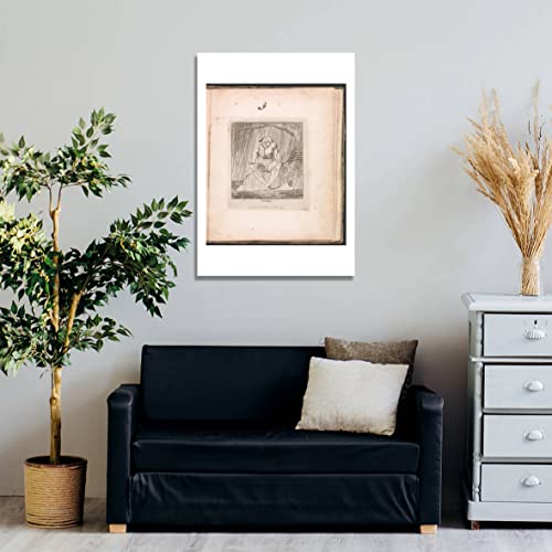 William Blake Water affiche encadrée grand format poster art salon mat XL - 3