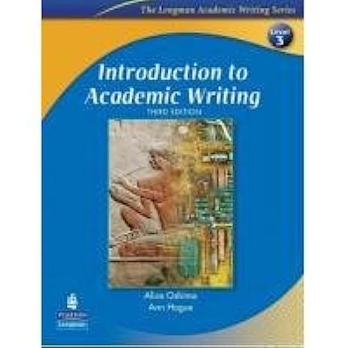 INTRO. TO ACADEMIC WRITING 3/E VOIR 291566 193395