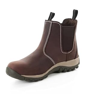 Water resistant and anti bacterial in-sole Dual density seat region for shock absorption Steel Mid-sole for under foot protection Petrol, oil & chemical resistant sole Anti static