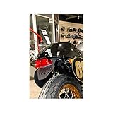 passage de roue kawasaki er6  ACCESS DESIGN Support de Plaque Passage de Roue Noir Kawasaki W800