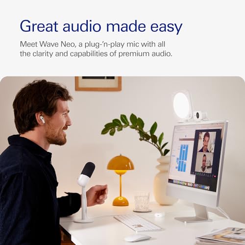 Elgato Wave Neo USB Condenser Microphone, Tap to Mute by Elgato - Image 2