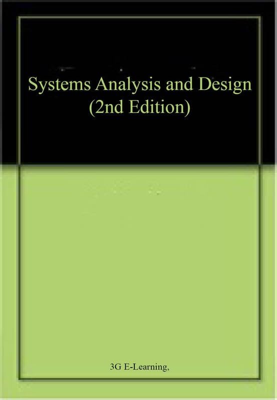 System Design Book Part 2 Systems Analysis and Design (2nd Edition) : Amazon.in: Books