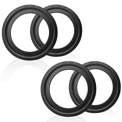 Image of 4-Pack Flush Ball Seal Gasket Replacement 385311658 Compatible with Dometic 300 /310 /320, Reliable RV Toilet Seal Replacement, Leak Proof Gasket