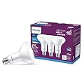 PHILIPS LED Non-Dimmable BR30 Light Bulb - Pack of 3 - EyeComfort Flicker Free - 7.2W = 65W - 650 Lumen - Daylight (5000K) - E26 Base - Indoor - Title 20