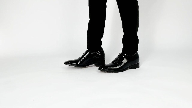 US7 CHAMARIPA Elevator Shoes 7cm/2.7inches Height Increase Men Black Dress Shoes US7 CHAMARIPA Elevator Shoes 7cm/2.7inches Height Increase  main image 3