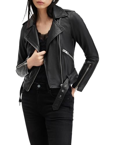 Women's Balfern Leather Biker Jacket