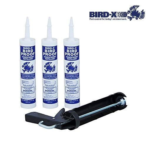 BIRDX BIRD STOP GEL 3 Lbs Metal and Plastic Trail Without Culk Gun
