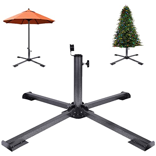 YZZHAJ Foldable Patio Sun Shade Anchor Holder Adjustable Portable Beach Anchor Heavy Duty Tempered Iron Outdoor Patio Umbrella Base Holder