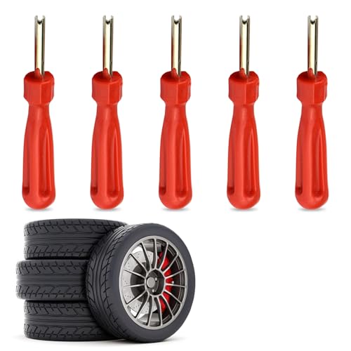 Herramienta de núcleo de válvula - Llave de aleación Duradera | Instalador de Torque de neumáticos de Servicio Pesado de 9.5 cm de 3.7 Pulgadas con manija cómoda, reparación de extracción Profesional