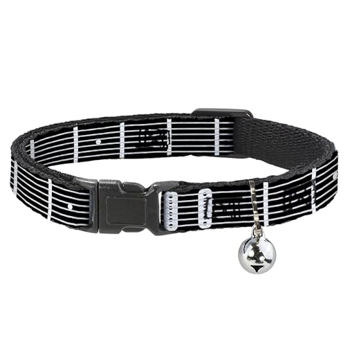 Collar para Gato Buckle-Down original con diseño de guitarra resistente 2