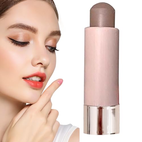 Mixnexorad Barra de Contorno - Bronceador Facial con Acabado Mate y Larga Duración,Barra Modeladora para el Rostro | para Mujeres y Chicas, Boda, Playa, Viaje, Uso Diario, Hogar