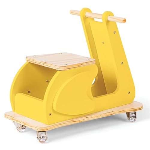 Motoneta - Amarela | Ateliê Materno