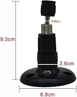 Vista 2 de 3Pcs for Blink Outdoor Camera Mount, 360 Degree Adjustable Wall Bracket Support Sturdy for Blink XT2 Outdoor Indoor Home Security System Accessories