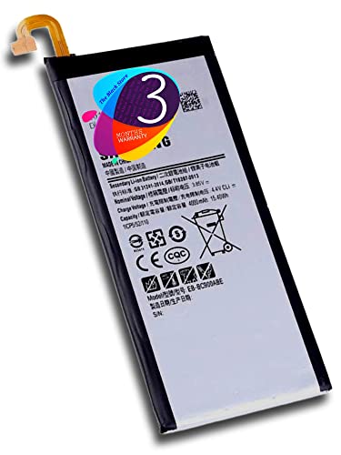 Image of Original Battery for Samsung C9 Pro C9000 C900F C900Y Battery Model BC900ABE {{4000mAh} with 90 Days Warranty