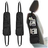 Taille: la taille de organisateur siege voiture est de 42 * 14 cm. Convient aux côtés de la plupart des sièges avant. Vous pouvez facilement tenir vos affaires pendant le voyage. Plus besoin de jouer avec le siège auto.