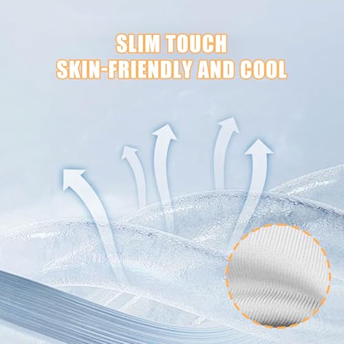 3 Holes Balaclava Ski Mask, Thin Three Holes Full Face Mask for Motorcycle Bike Hunting Cycling Cap Ski (US, Alpha, One Size, 3 Hole White) - Thumbnail 4