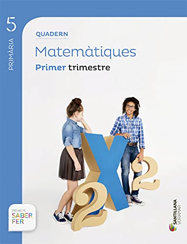 Quadern Matematiques Proyecto Sabe Fer 5º Primaria 1º Trimestre Edici